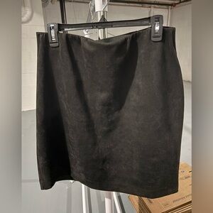 NWOT Parker Velvet Mini Skirt Size Large